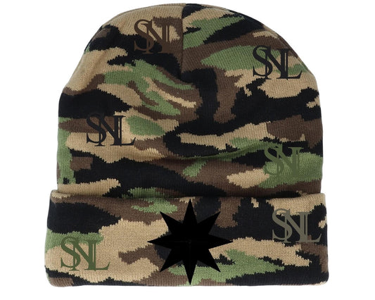 SNL Signature Camo Beanie