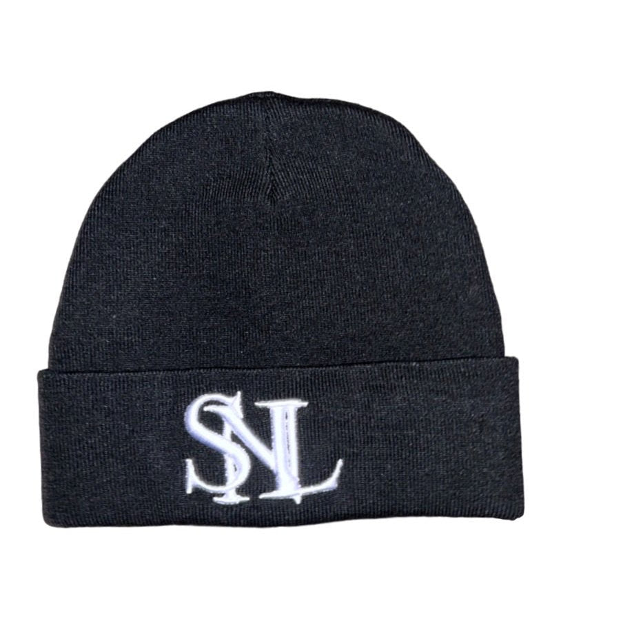 SNL Black Meta Beanie